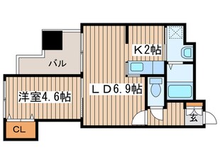 クレエル大通の物件間取画像